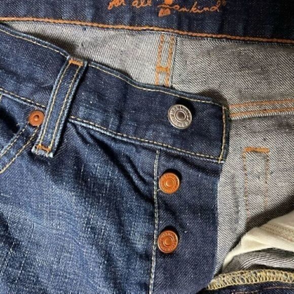 EUC Women’s 7 for All Mankind Straight Leg Jeans size 30 - Picture 8 of 9